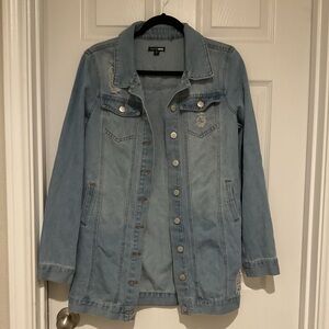 Lightly Worn Fashion Nova Denim Jacket